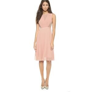 BCBGMaxAzria Pink Midi Dress